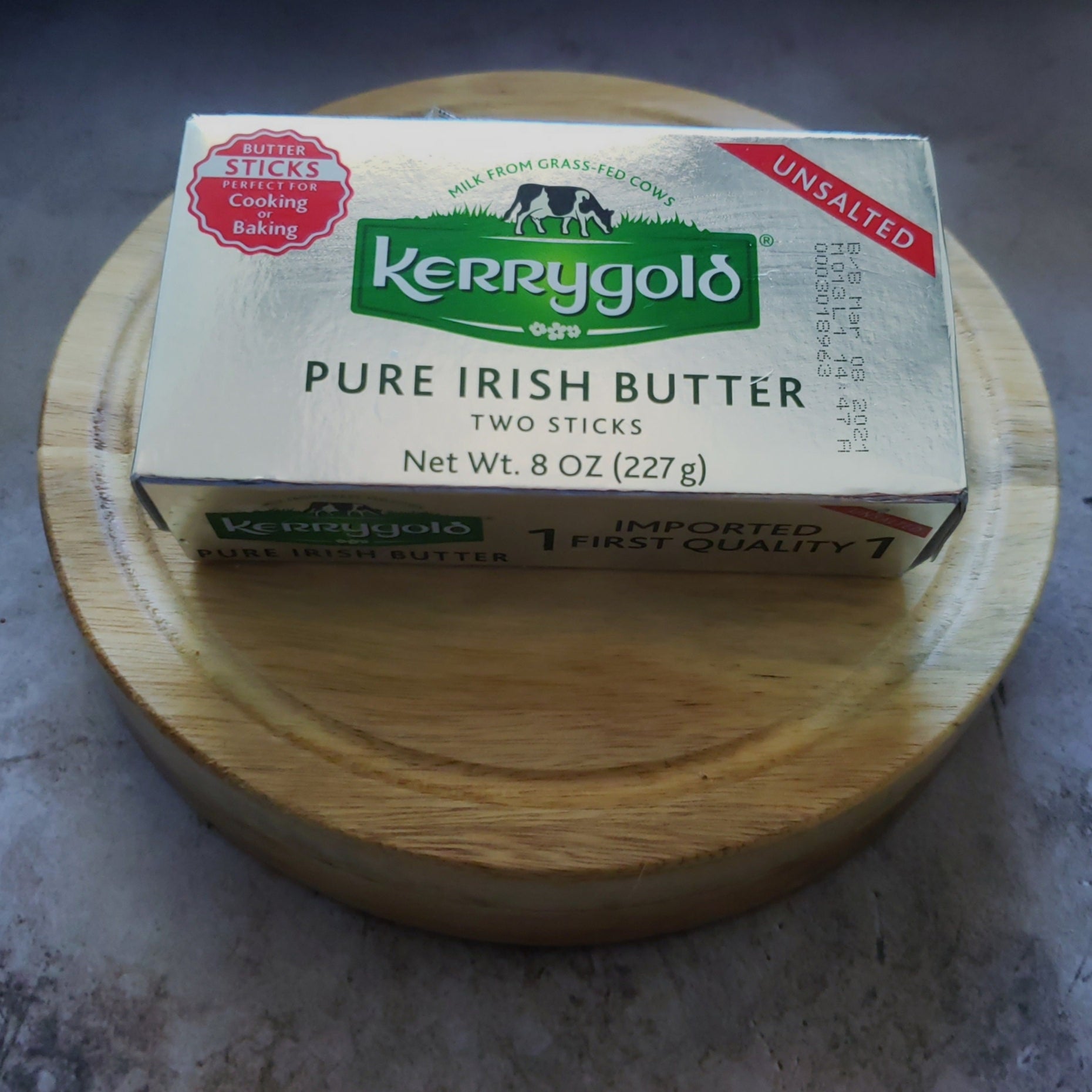 Kerrygold Grass-Fed Pure Irish Unsalted Butter Sticks - 8oz/2ct