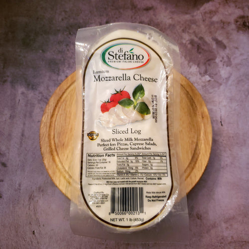 DiStefano Mozzarella Cheese Sliced